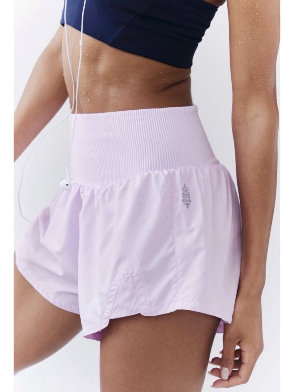 Women’s Free People FP Movement Carpe Diem Shorts Rose Water Pink  Size Large